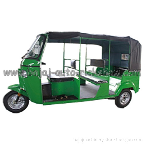 Bajaj Auto Rickshaw 3 rows seats 3 wheelers passenger tricycle BA250ZK-B